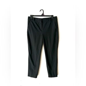 J.Crew Mercantile Women's Dress Pants Black‎ Regular Stretch Size 14 EUC